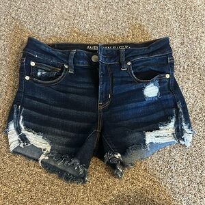 American Eagle Next Level Stretch Distressed Shorts Size 10